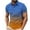 Blue, variant on Mens Polo Shirts Short Sleeve Gradient Print Golf Polo Shirts Classic Fit Summer Beach Golf Vacation Shirt,Blue,XXXXXL