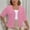 Pink, variant on jjayotai Womens Tops Clearance 2024 Women's New Large Size Casual Fashion Loose Temperament Solid Color Cardigan