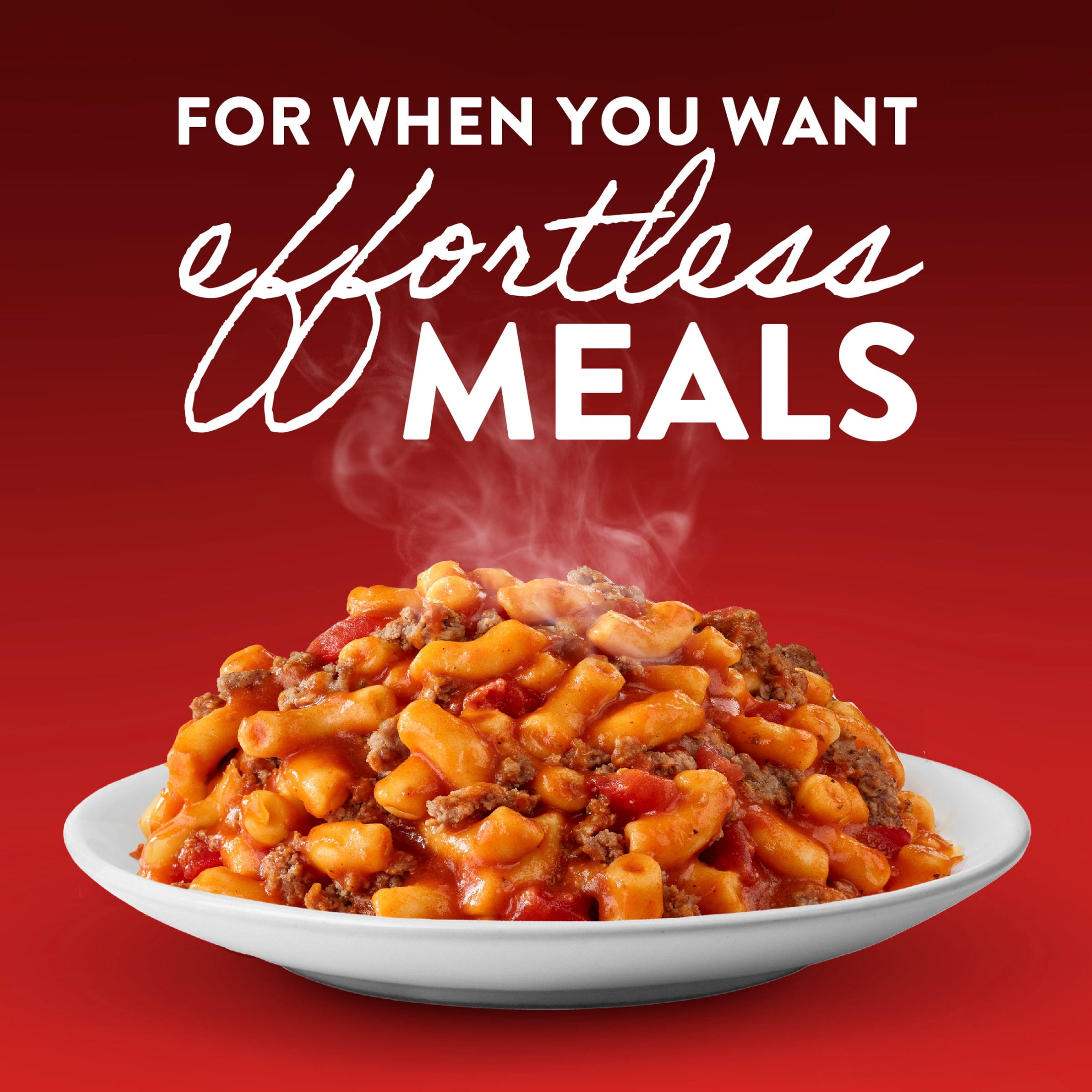 Stouffer’s Macaroni and Beef, Single Serve, Frozen Pasta, Single Frozen Meals 12.875 oz