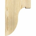 thumbnail image 3 of 4"W x 10"D x 14"H Del Monte Rough Sawn Corbel, Douglas Fir, 3 of 9
