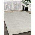 thumbnail image 3 of Ahgly Company Machine Washable Indoor Round Industrial Modern Pale Silver Gray Area Rugs, 8' Round, 3 of 7