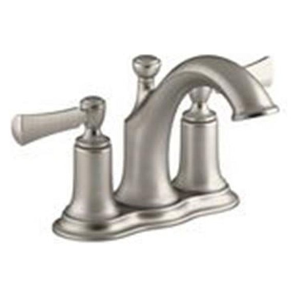 Kohler 243458 Elliston 2 Handle Bathroom Faucet, Brushed Nickel