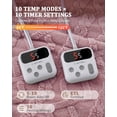 thumbnail image 4 of JoanKaren 84"X90" Electric Heated Blanket Queen,Dual Control Fast Heating Blanket with 10 Heating Level & 1-10 Hour Auto Off,Dusty Pink, 4 of 10