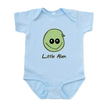 

CafePress - Little Alien Infant Bodysuit - Baby Light Bodysuit Size Newborn - 24 Months