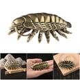 thumbnail image 2 of Misright Brasses Giants Isopod Figurine Multifunctional Antique Ornament for Home Office, 2 of 8