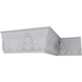 thumbnail image 5 of Ekena Millwork Alexandria Acanthus 9 1/4''H x 3 3/4''P x 96''W Leaf and Ribbons Crown Moulding, 5 of 13