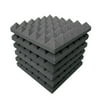 Shiusina 6Pcs Acoustic Foam Panel Sound Stop Absorption Sponge Studio Ktv Soundproof