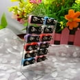 thumbnail image 4 of Ayyufe 12 Pairs Women's Rose Flower Mixed Color Flower Ear Stud Earring, 4 of 7