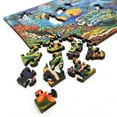 thumbnail image 2 of Wooden Jigsaw Puzzles for Adults with Uniquely Shaped Pieces - made in USA by FoxSmartBox - 165 Pieces - Sea World, 2 of 7