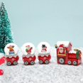 thumbnail image 4 of Xmas Desk Decor Snow Globes Resin Glass Creative Christmas Tabletop Decorations, 4 of 9