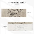 thumbnail image 2 of Black and White Harlequin Valance for Windows 1 Piece, Short Kitchen Bedroom Curtain with Rod Pocket 54" x 18", 2 of 7