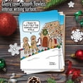 thumbnail image 5 of 12 Funny Christmas Cards Pack (1 Design, 12 Cards) - Stale Market B1188, 5 of 6