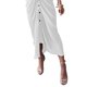 thumbnail image 4 of Txlixc Vestido de manga larga femenino, cinturón ajustable, botón de cuello en V estilo sexy ropa de verano Txlixc moda, 4 of 5