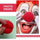 thumbnail image 2 of 30 Uds. De espuma de esponja de nariz de payaso rojo para Halloween, carnaval, fiesta, decoraciones de Cosplay, accesorios de circo para adultos y niños de 50mm, 2 of 6