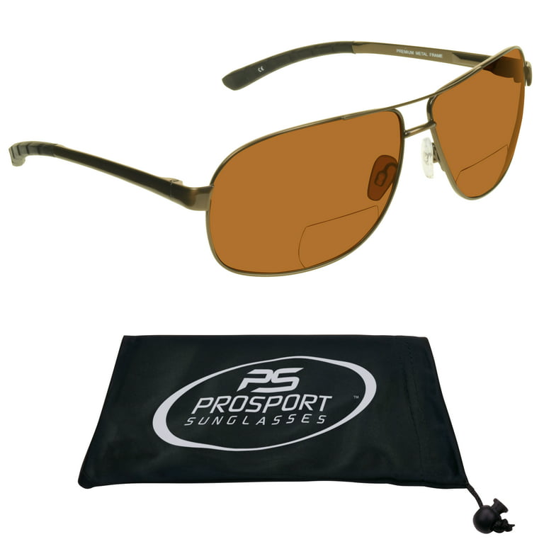 proSPORT 2.00 Polarized Bifocal Sunglasses Fishing Driving Square