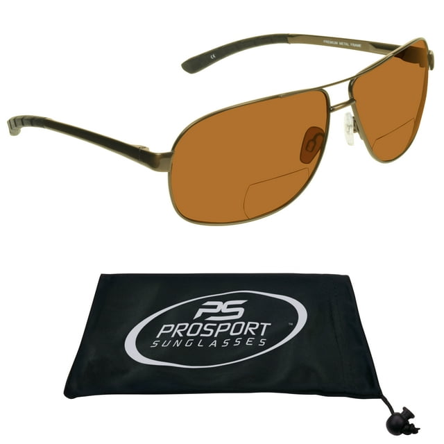 proSPORT 2.00 Polarized Bifocal Sunglasses Fishing Driving Square ...