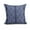 Blue, variant on Dotted Décor 16 Inch Black Stripe Print Decorative Throw Pillow