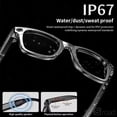 thumbnail image 4 of AI Smart Glasses With Camera, Hands-Free Video Recording, Real-Time 100+ Language Translation, Bluetooth Calls & Music, Titanium Frame For Outdoor Travel Sports, 4 of 34