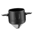 thumbnail image 3 of AMLESO Coffee Strainer Pour over Coffee Dripper Coffee Accessories Stainless Steel Easy Black, 3 of 8