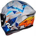 thumbnail image 3 of HJC RPHA 1N Pol Espargaro Replica Motorcycle Helmet Blue/Silver MD, 3 of 6