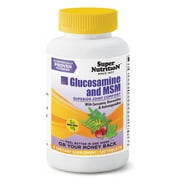 SuperNutrition Glucosamine and MSM Joint Comfort Tablets, 120 Ct