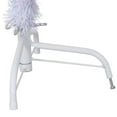 thumbnail image 4 of vidaXL Artificial Half Pre-lit Christmas Tree with Ball Set White 150 cm, 4 of 5