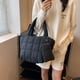 thumbnail image 5 of Bolso de mano acolchado para mujer de CHAXIN, ligero y acolchado, de gran capacidad, con un pequeño bolso colgante., 5 of 8