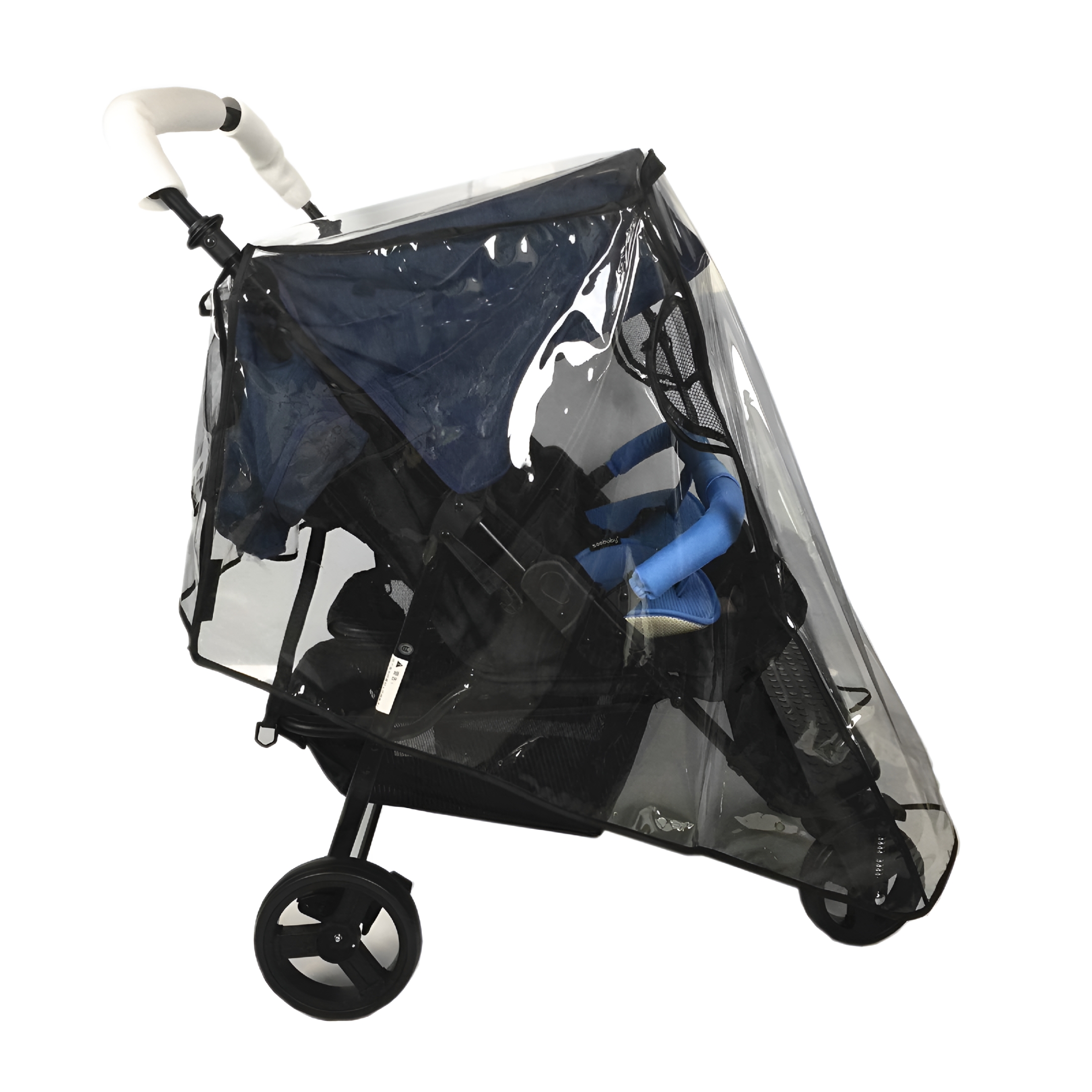 LADYGYM 2026 New Stroller Rain Cover,Universal Rain Cover for Side By Side Baby Stroller,Double Stroller Cover for Rain and Wind,Baby Outdoor Activities Accessories.