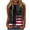 Style 13, variant on GERsome Womens 4th of July Tank Tops Summer Sleeveless American Flag Patriotic T-Shirts USA Flag Stars Stripes Crewneck Tees S-5XL