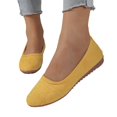 thumbnail image 4 of Xiaoxatg Women's Casual Shoes Stylish Closed Toe Footwear for Everyday Use Ideal for Pairing with Jeans Versatile Design for All-Year Comfort 7 Yellow, 4 of 9