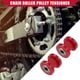 thumbnail image 3 of Tensor de polea de rodillo de cadena con junta de tuerca de perno/tensor de guía de rueda para motocicleta Mini bicicleta ATV 125 cc 140 cc 160 cc XR125 KLX110 Dirt Bike/plástico 8 mm/2 juegos rojo, 3 of 7