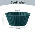 thumbnail image 3 of HmNPlay Bakeware,Bakeware Sets 12/16Pcs Non Stick Baking Cups Reusable Silicone Baking Cups Non Stick Heat Cake For Parties Holidays, 3 of 9
