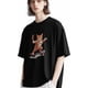 thumbnail image 3 of Camisetas de manga corta con diseño de gato patinador para hombre, camisetas de cuello redondo, 3 of 8