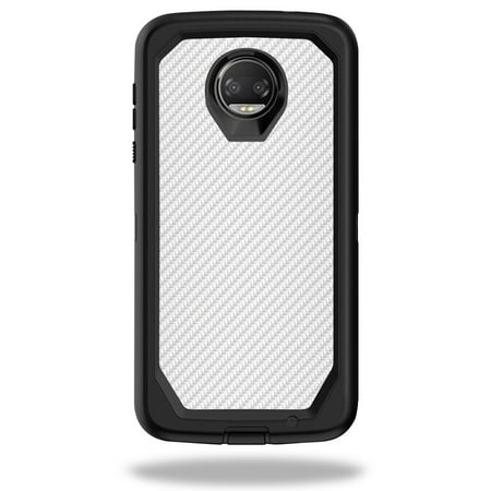 MightySkins Skin For OtterBox Defender Motorola Moto Z2 Force - Black Diamond Plate | Protective, Durable, and Unique Vinyl Decal cover | Easy To Apply, Remove, and Change Styles | Made in the