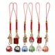thumbnail image 1 of GOOHOCHY Llavero colgante de decoración japonesa, colgante de gato de la suerte, bolsa, mochila, adornos colgantes, 6 uds., 1 of 7