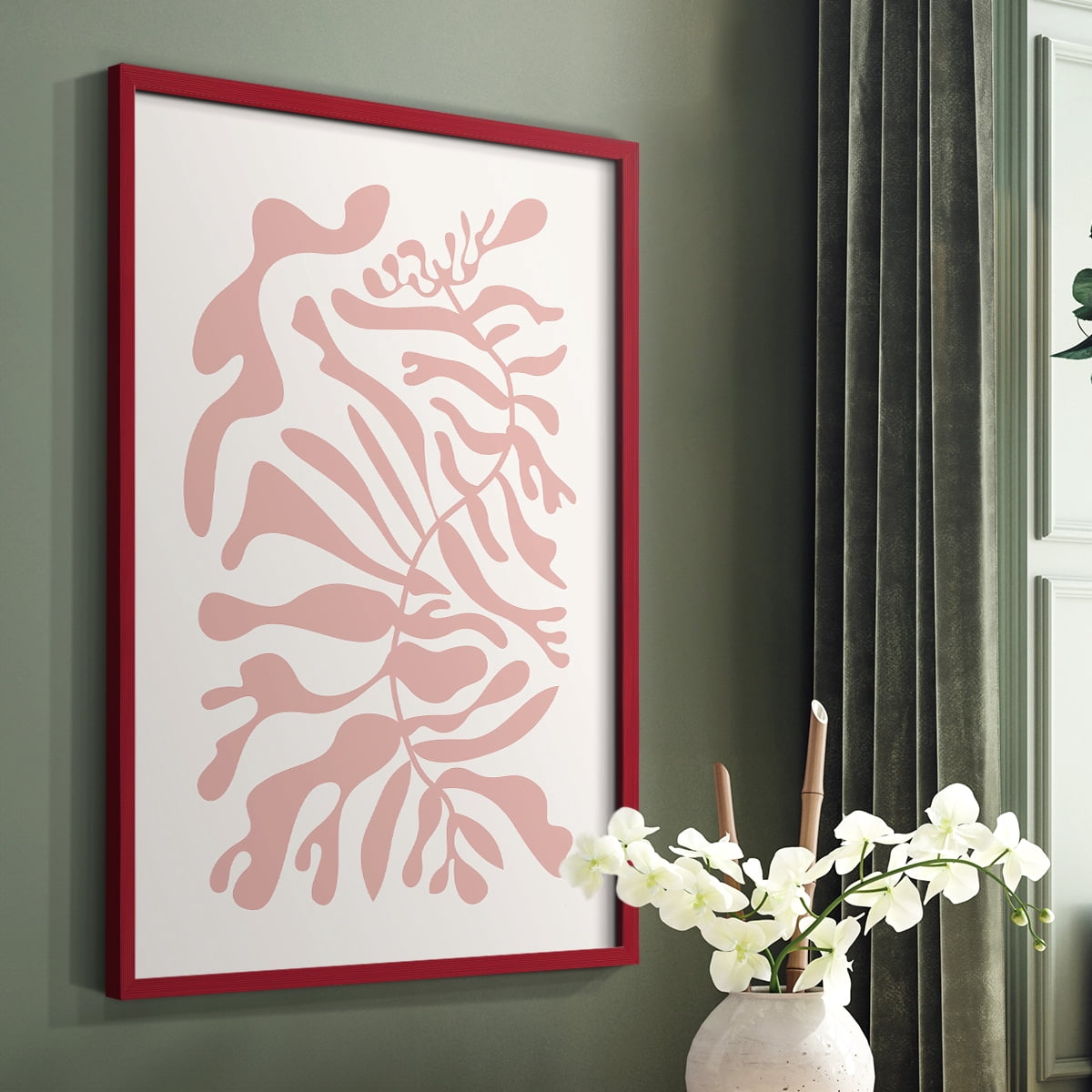 Matisse LVII Framed Print - Solid Wood