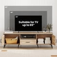 thumbnail image 6 of Costway Boho TV Stand for 65 Inch TVs Modern Entertainment Center with Drawer 2 Storage, 6 of 12