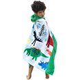 thumbnail image 1 of Boy and Girl's Hooded Bath Towel Changing Bath Robe for Children 30×50inch, 1 of 3