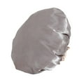 thumbnail image 2 of 2x Gorro De Ducha Gorro De ño De Capa Impermeable Reutilizable Para Salón Niñas Damas Gris, 2 of 8