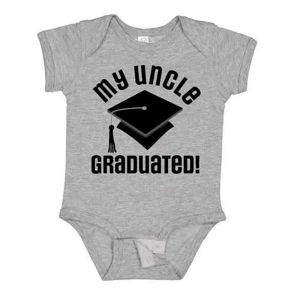 Inktastic Graduation My Uncle Graduated Boys or Girls Baby Bodysuit