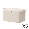 thumbnail image 1 of Bolsa de almacenamiento,Bolsas de almacenamiento de ropa con armario con cremallera plegable,Bolsas de almacenamiento plegables para mantas Organizador con asas,Bolsas para mudanzas Bolsas de, 1 of 8