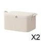 thumbnail image 1 of Bolsa de almacenamiento,Bolsas de almacenamiento de ropa con armario con cremallera plegable,Bolsas de almacenamiento plegables para mantas Organizador con asas,Bolsas para mudanzas Bolsas de, 1 of 8