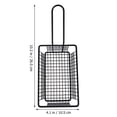 thumbnail image 3 of Panier de Rangement pour Frites, Porte-Collation, Panier de Service pour Aliments Frits avec Poignée, 3 of 8