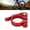 Red, variant on Rupoun Bike Seatpost Clamp Professional 34.9mm (1.37 in) Aluminum Alloy Lightweight High Strength CNC Machined Quick Release Bicycle Seatpost Clamp Red[cite: 1]