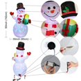 thumbnail image 4 of Ourwarm, venta al por mayor, suministros de decoración navideña, muñecos de nieve de 5 pies, decoración grande para exteriores, inflables de Navidad, 4 of 4