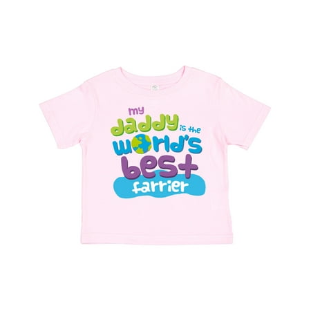 

Inktastic World’s Best Farrier Daddy Gift Toddler Boy or Toddler Girl T-Shirt