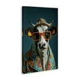 thumbnail image 4 of Stupell Industries Cool Trendy Cow Animals & Insects Painting Gallery Wrapped Canvas Art Print Wall Art, 16 x 24, 4 of 8