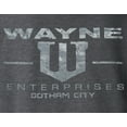 thumbnail image 2 of Wayne Enterprises Hoodie Metallic Silver Print, 2 of 4