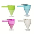 SUKIY Pancake batter dispenser plunger funnel with cake dispenser Small