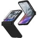 thumbnail image 1 of Funda KEKBOXQ para Motorola Razr 2024, Carcasa para Moto Razr 2024 5G con Protección de Bisagra y Protector de Pantalla Frontal, Bumper Rígido de PC Ajuste Slim Antigolpes para Razr 50 2024, Negro, 1 of 7